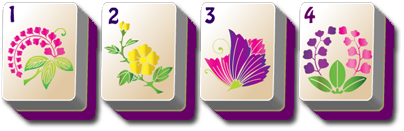 spring mahjong flowers